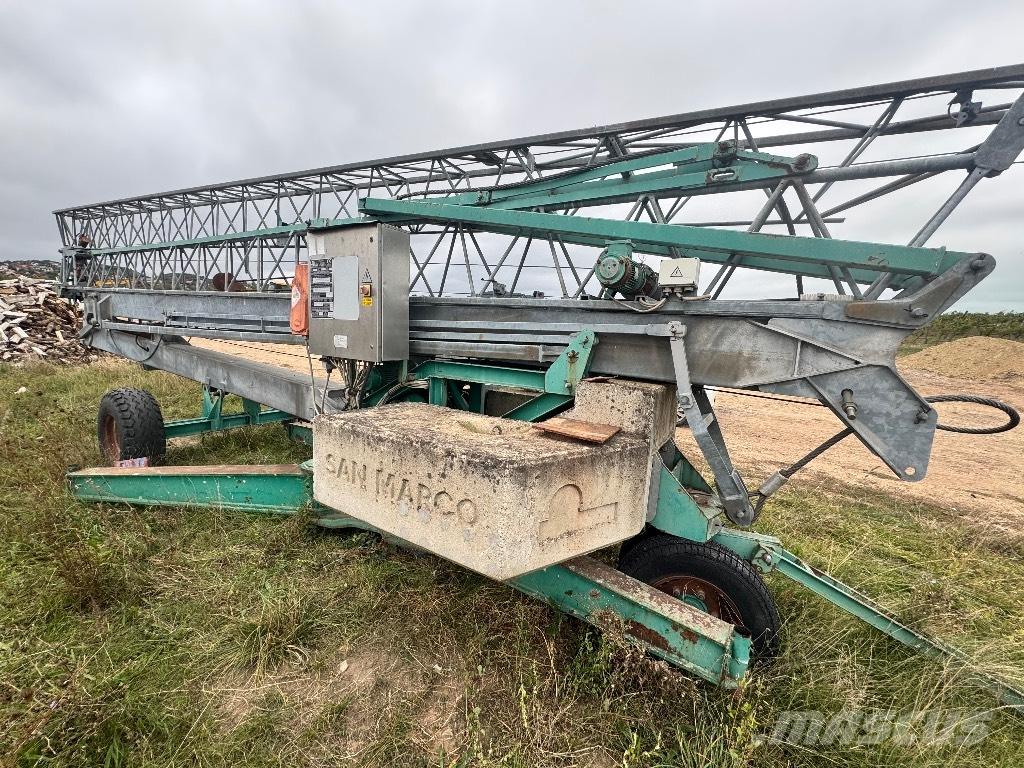 San Marco SMH 220 Önszerelő toronydaruk