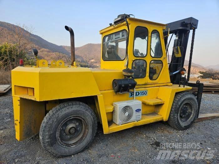 Komatsu FD 150 Tolóoszlopos targonca