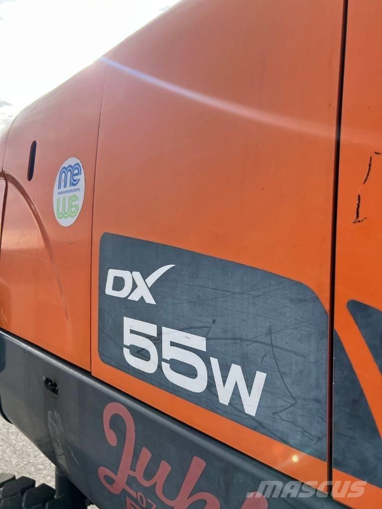 Doosan DX 55 Mini kotrók < 7t