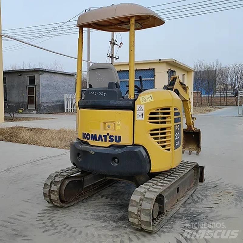 Komatsu PC 20 Mini kotrók < 7t