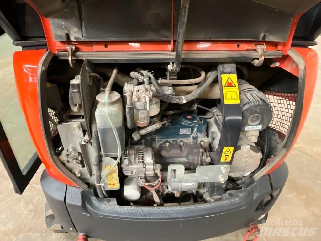 Kubota KX 018-4 Mini kotrók < 7t