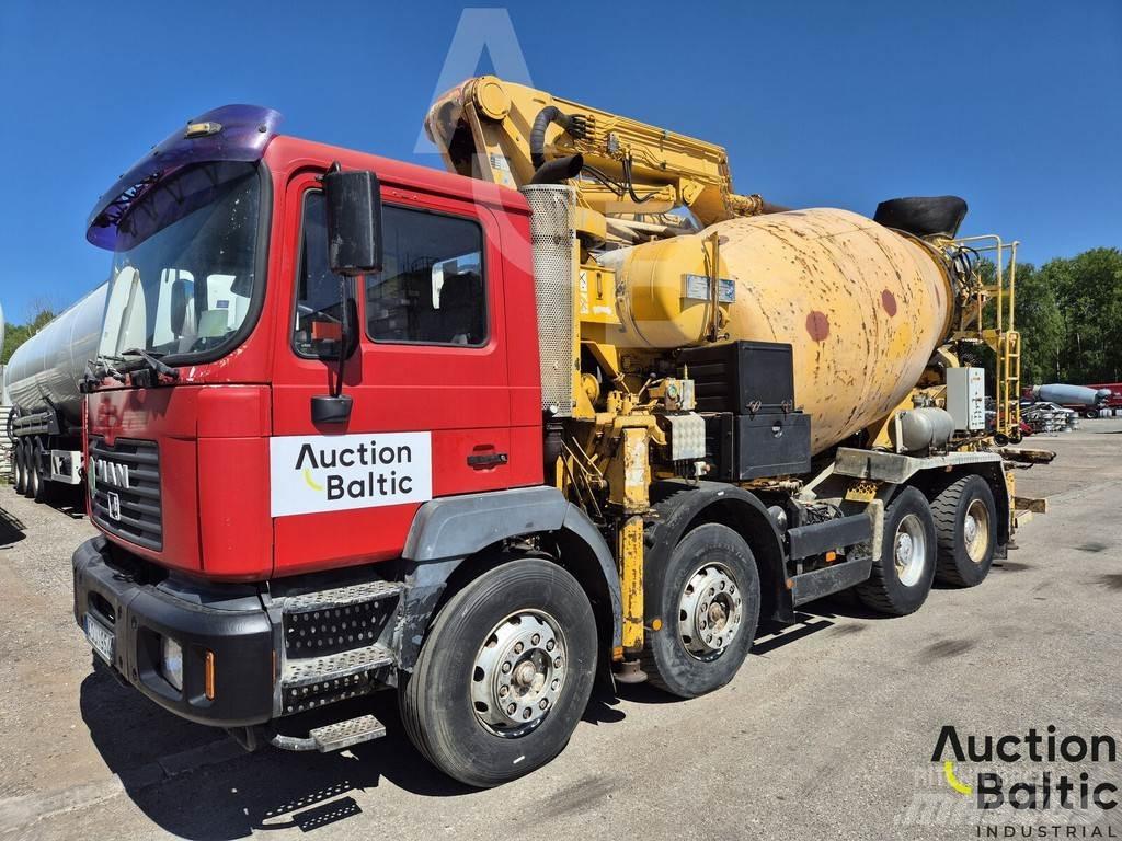 MAN 41.414 Betonkeverők/Betonpumpák