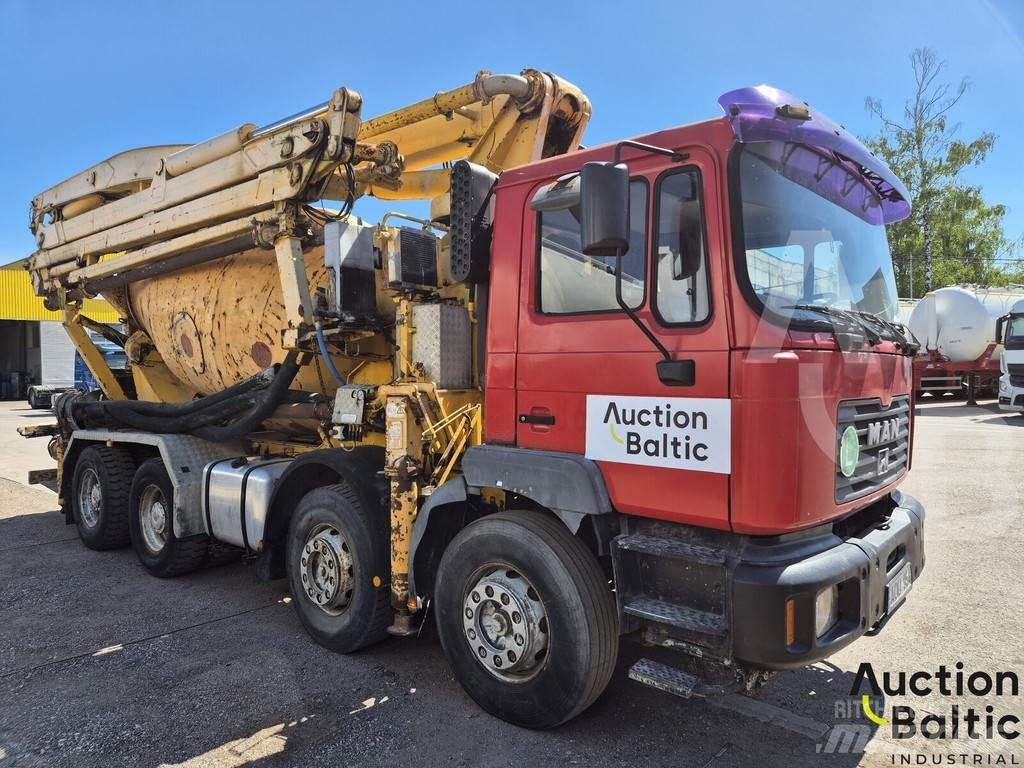 MAN 41.414 Betonkeverők/Betonpumpák