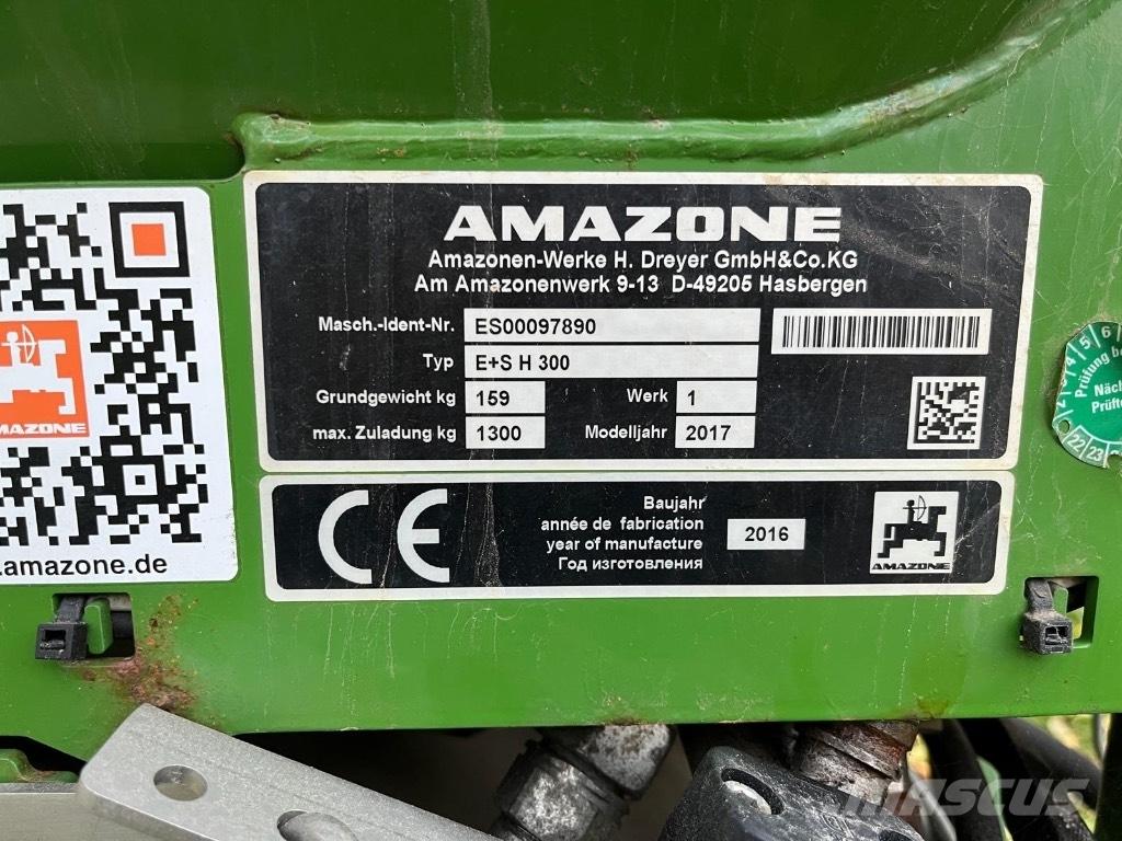 Amazone E+S H 300 Műtrágyaszórók