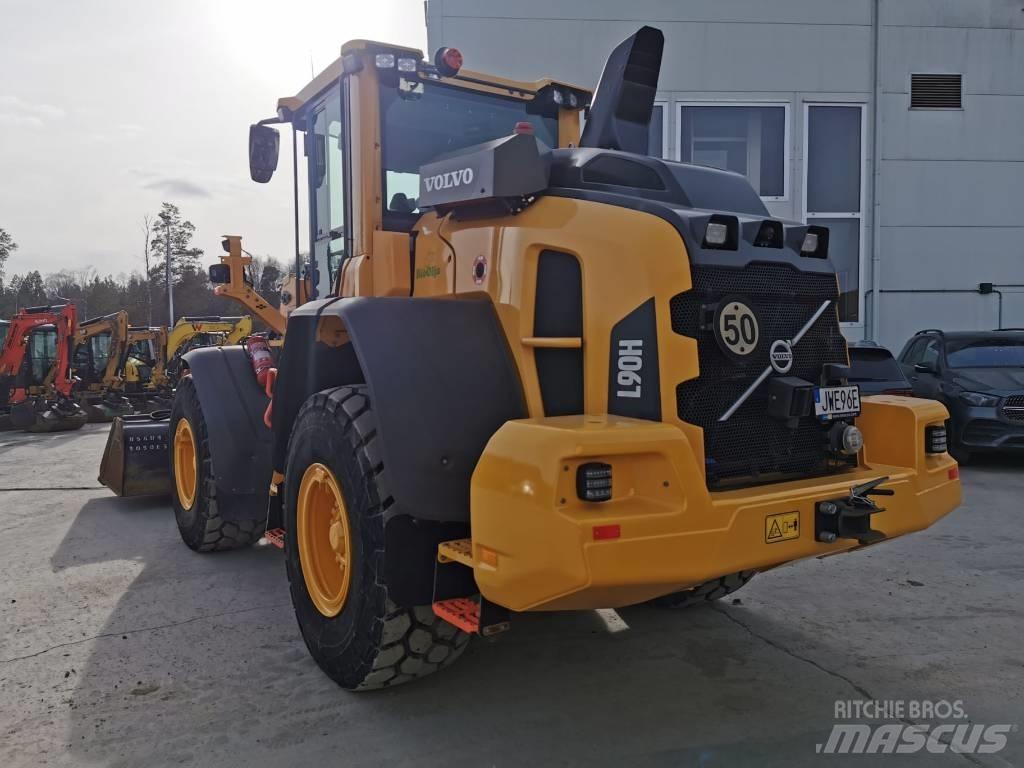 Volvo L90H Gumikerekes homlokrakodók