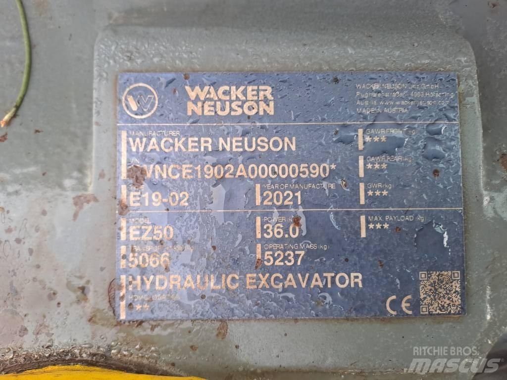 Wacker Neuson EZ50 Lánctalpas kotrók