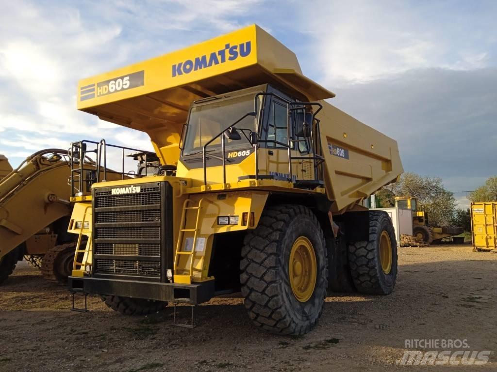 Komatsu HD 605-7E0 Nehézdömper