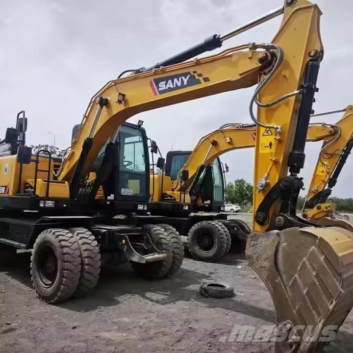 Sany SY 155 W Gumikerekes kotrók