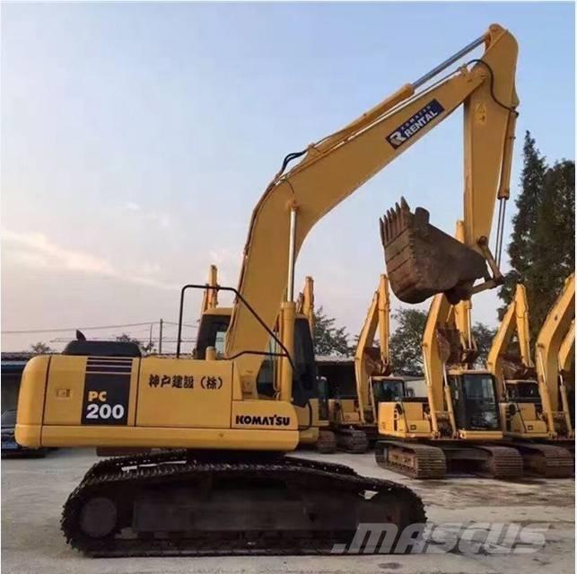 Komatsu pc200-7 Lánctalpas kotrók