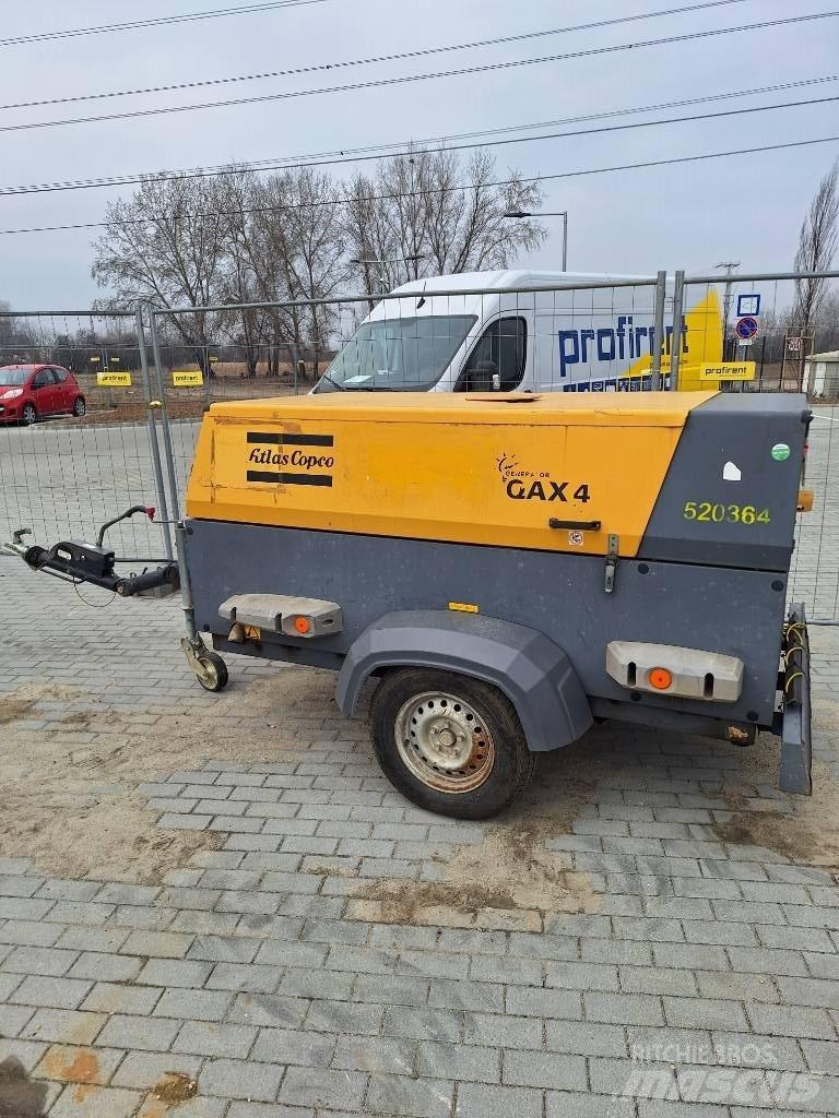 Atlas Copco QAX 20 Dízel áramfejlesztők