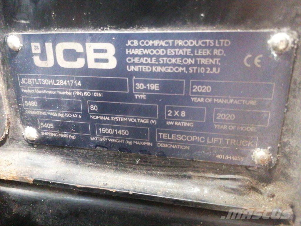 JCB TLT30-19E Teleszkópos rakodók