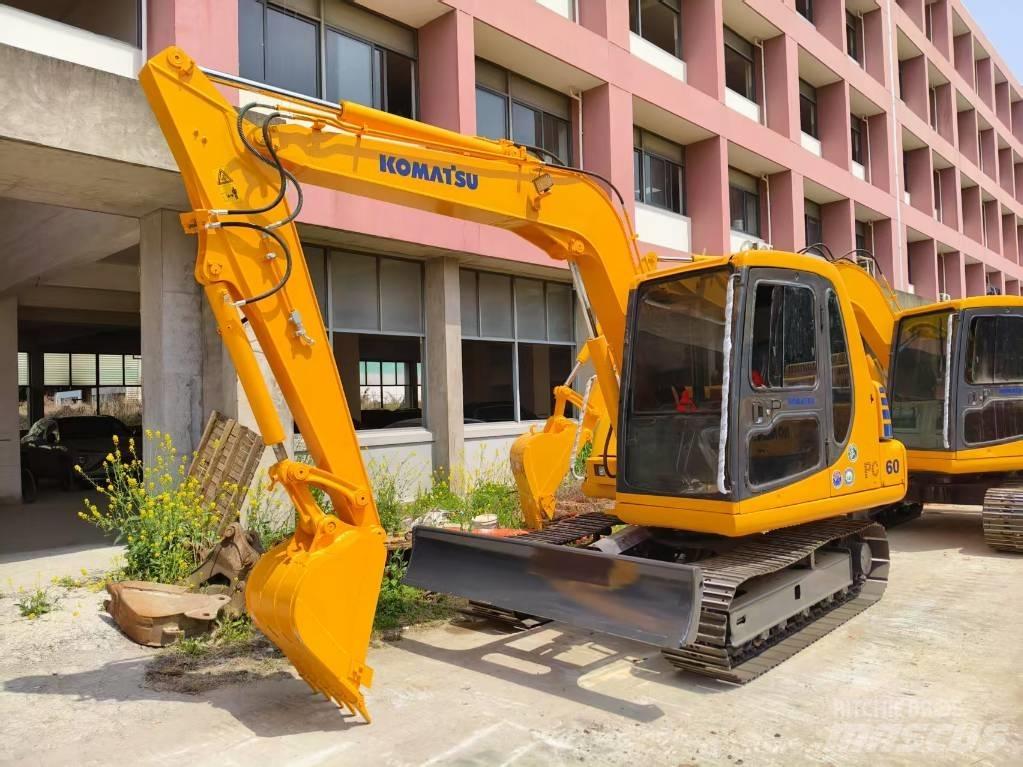 Komatsu PC 60 Lánctalpas kotrók