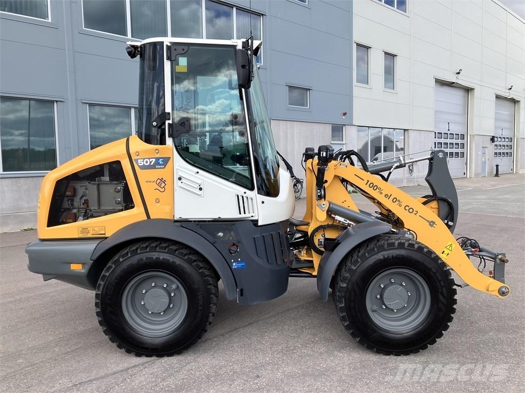 Liebherr L 507 E Gumikerekes homlokrakodók