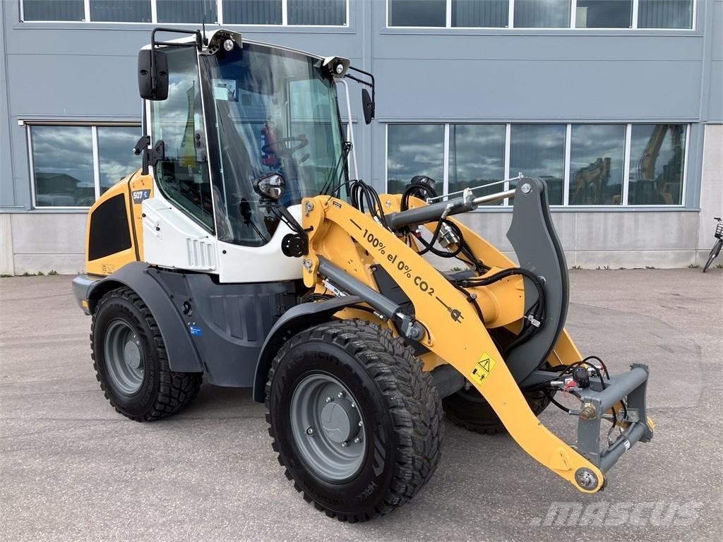 Liebherr L 507 E Gumikerekes homlokrakodók