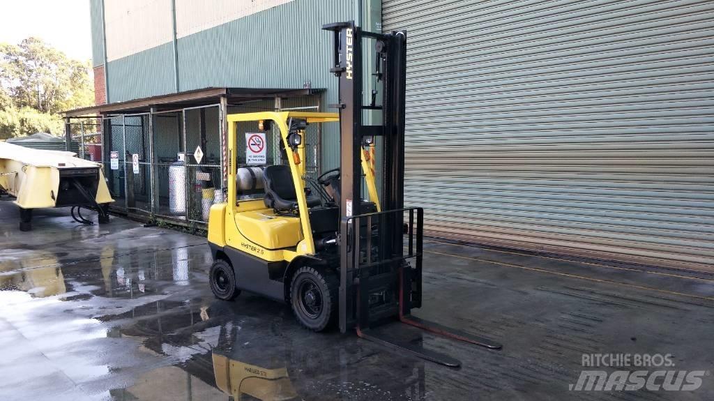 Hyster H2.5XT Gázüzemű targoncák