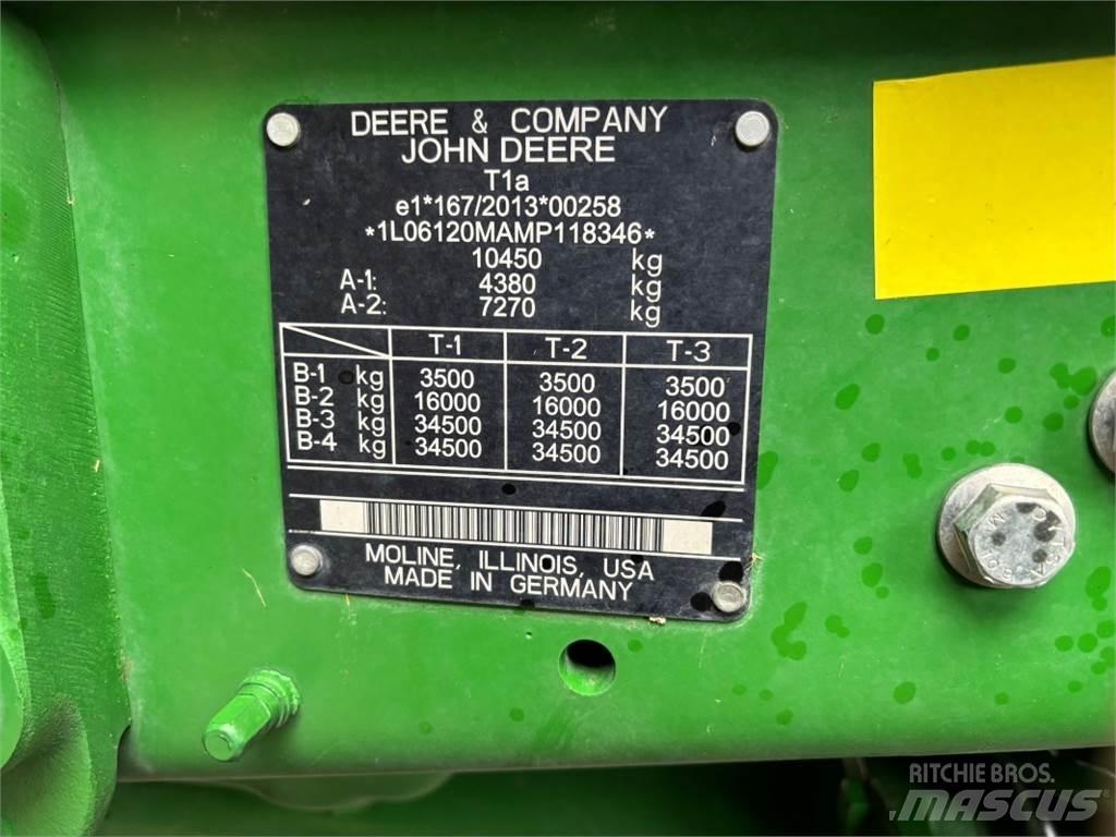 John Deere 6120M Traktorok