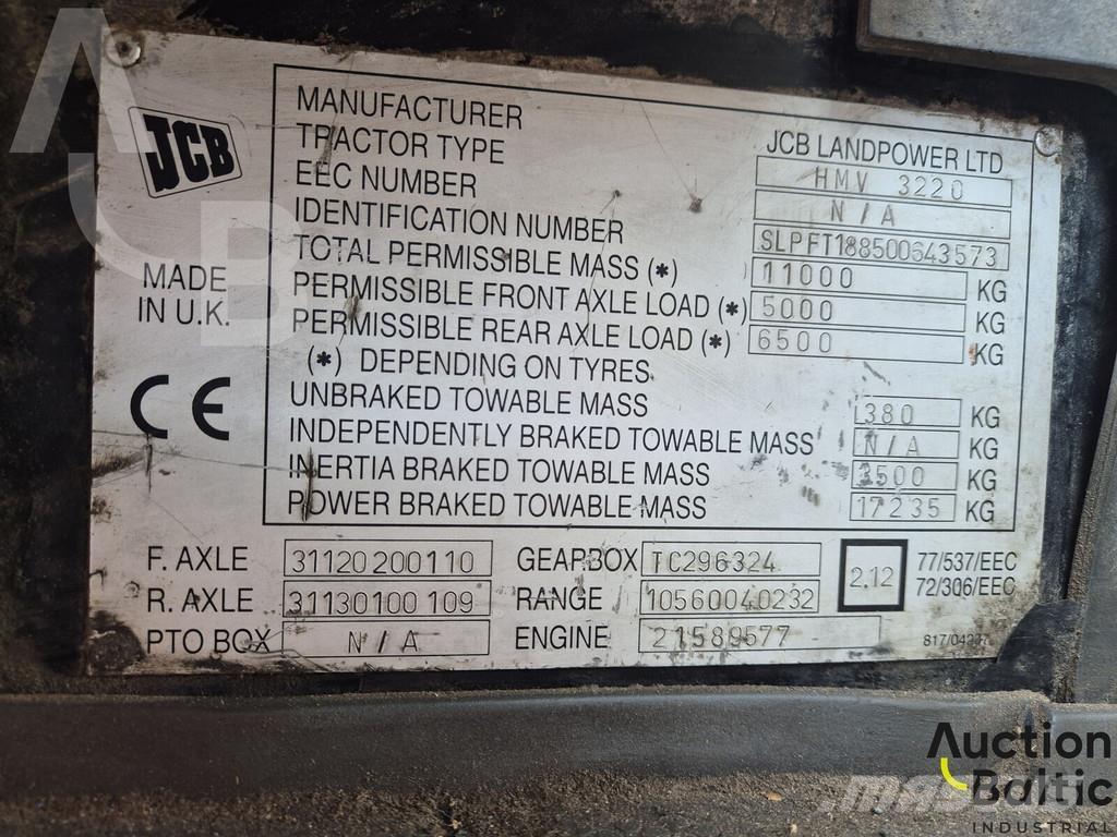 JCB Fastrac 3220 Traktorok