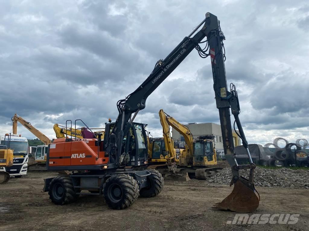Atlas 150 W Gumikerekes kotrók