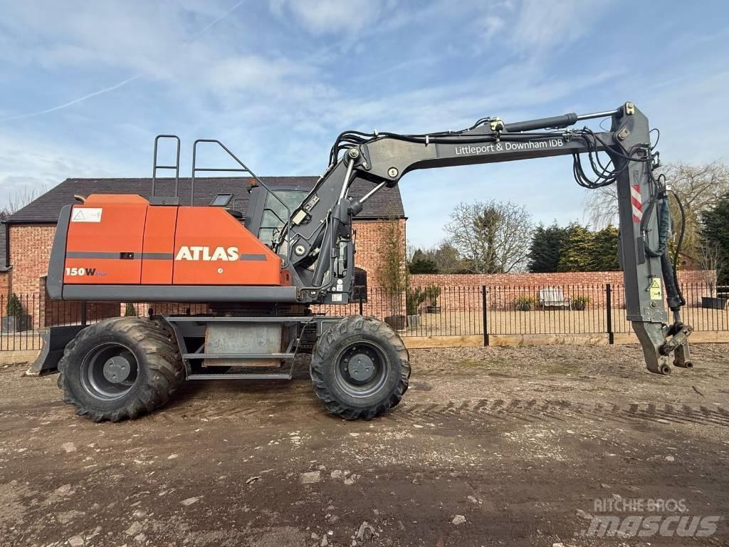 Atlas 150 W Gumikerekes kotrók