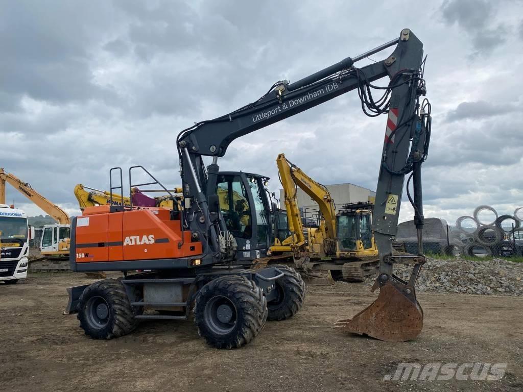 Atlas 150 W Gumikerekes kotrók
