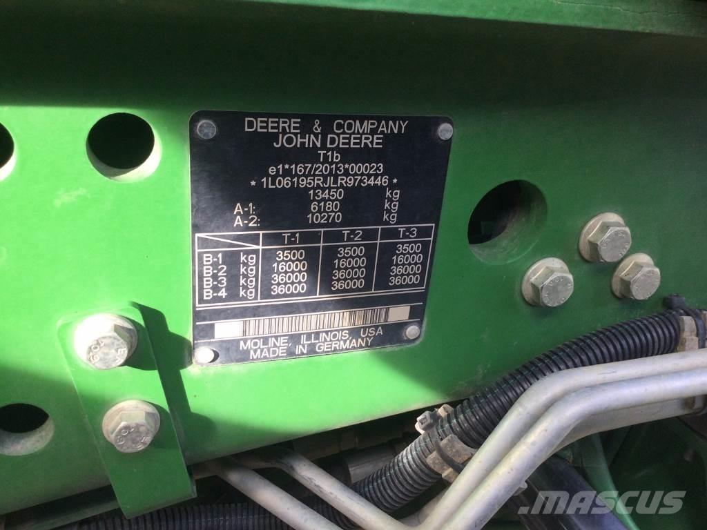 John Deere 6195R Traktorok