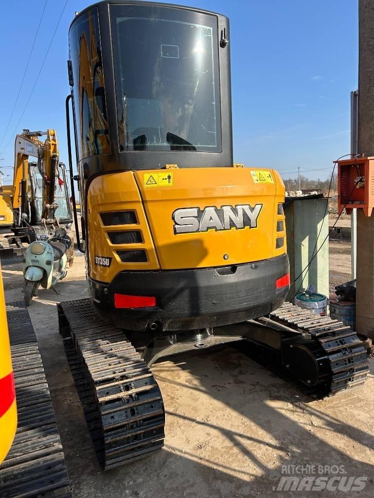 Sany SY 35 U Mini kotrók < 7t