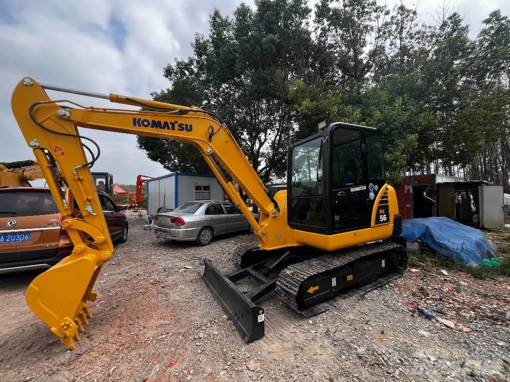 Komatsu PC 56-7 Mini kotrók < 7t