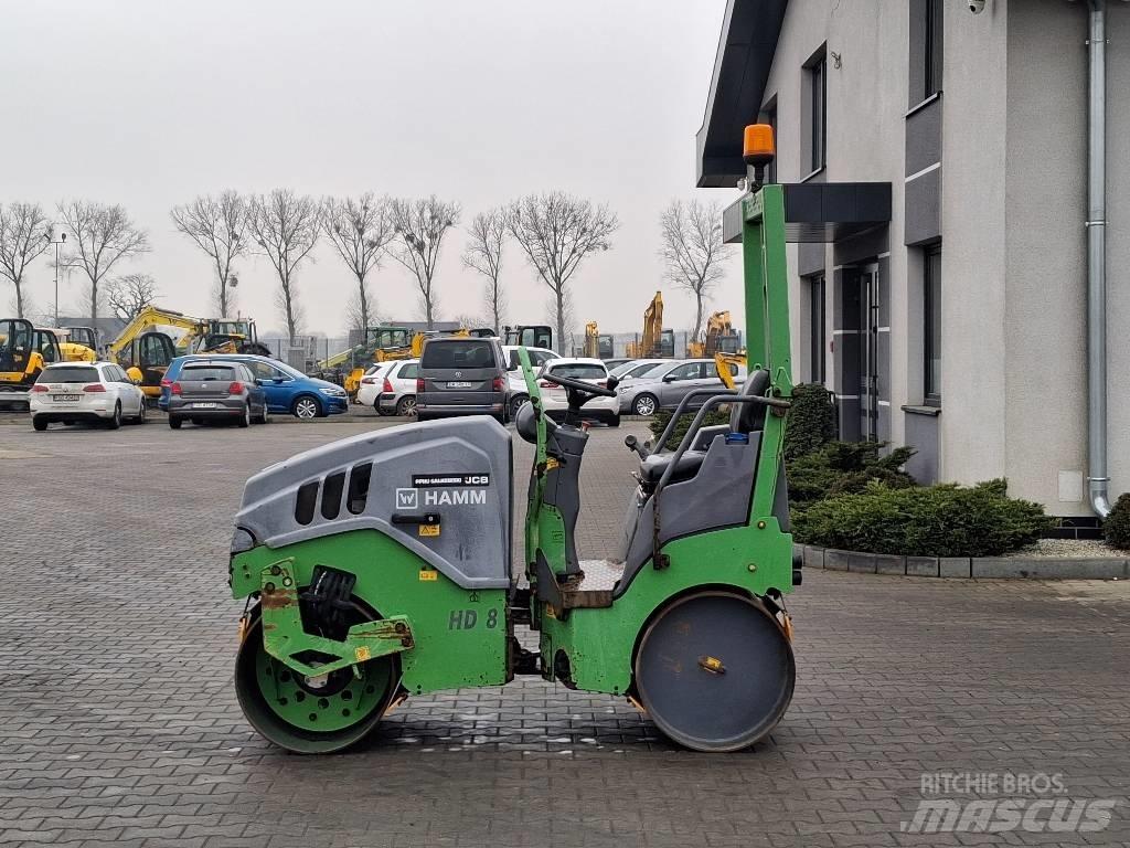 Hamm HD 8 VV Ikerdobos hengerek