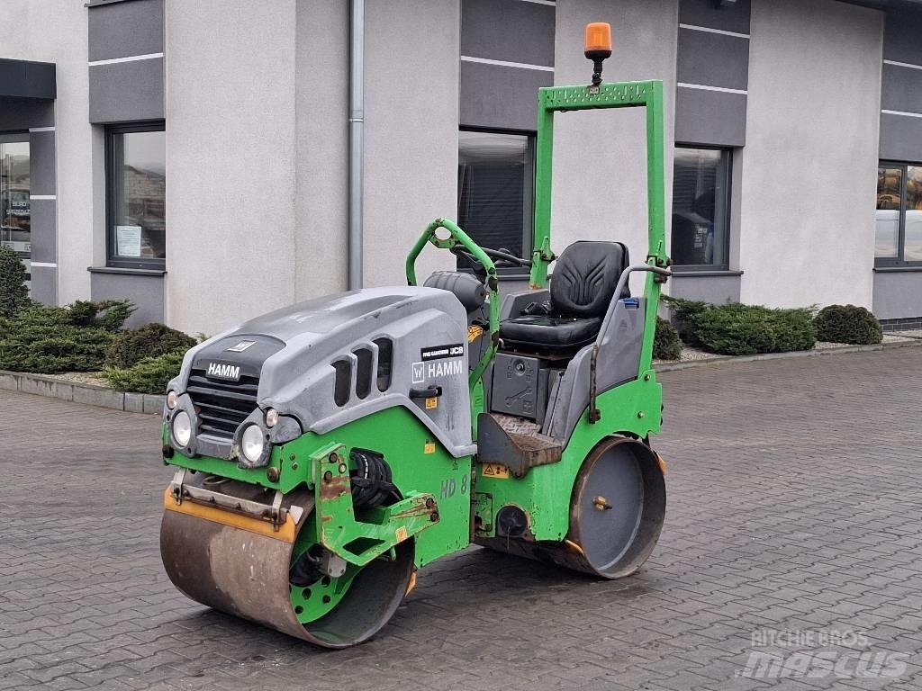Hamm HD 8 VV Ikerdobos hengerek