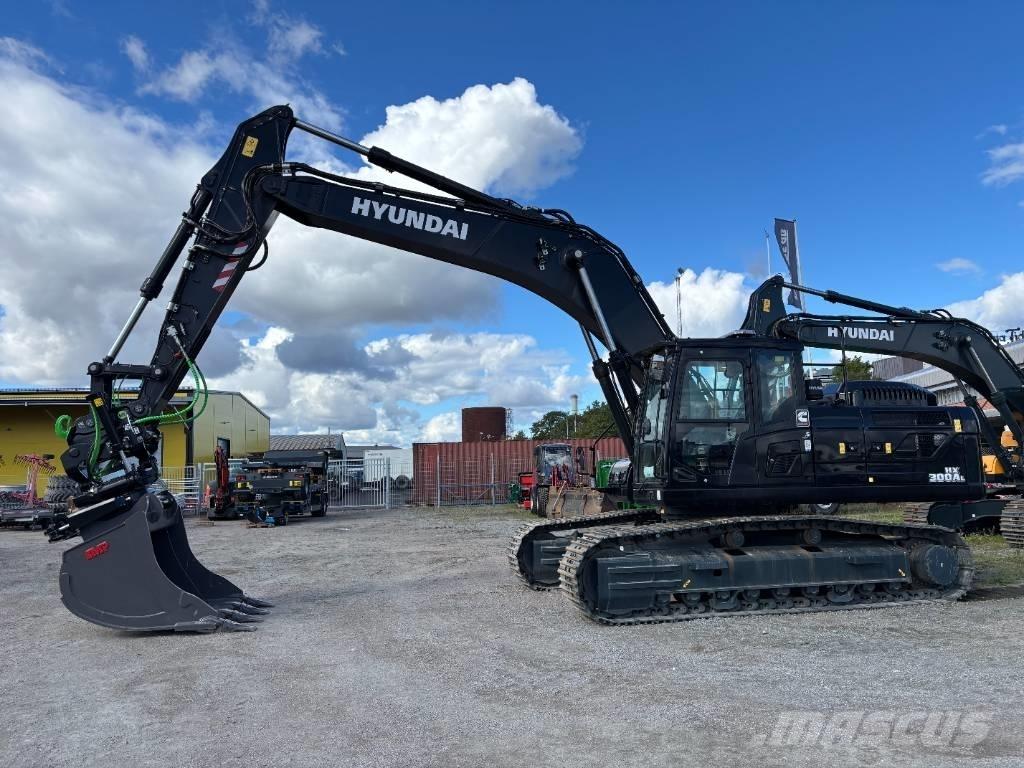Hyundai HX300A L Lánctalpas kotrók