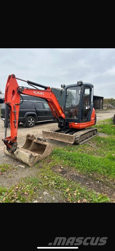 Kubota KX 71-3 Mini kotrók < 7t