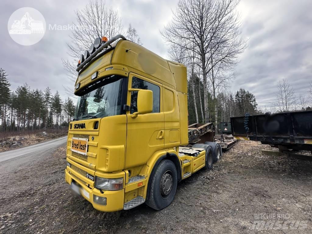 Scania R 164-580 EPA Nyergesvontatók