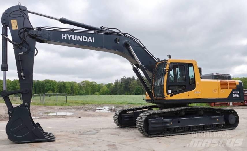 Hyundai 340 Lánctalpas kotrók