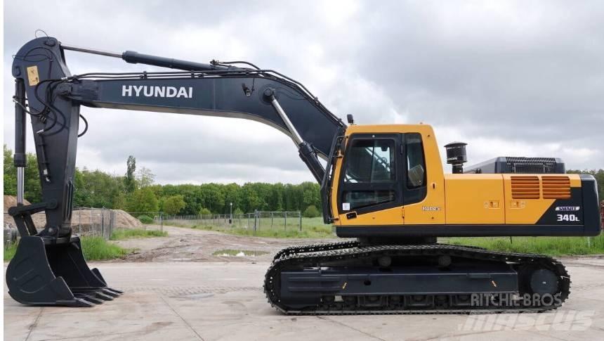 Hyundai 340 Lánctalpas kotrók