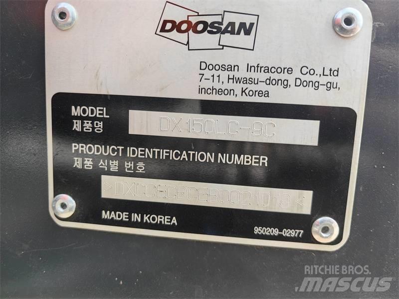 Doosan 150 Lánctalpas kotrók