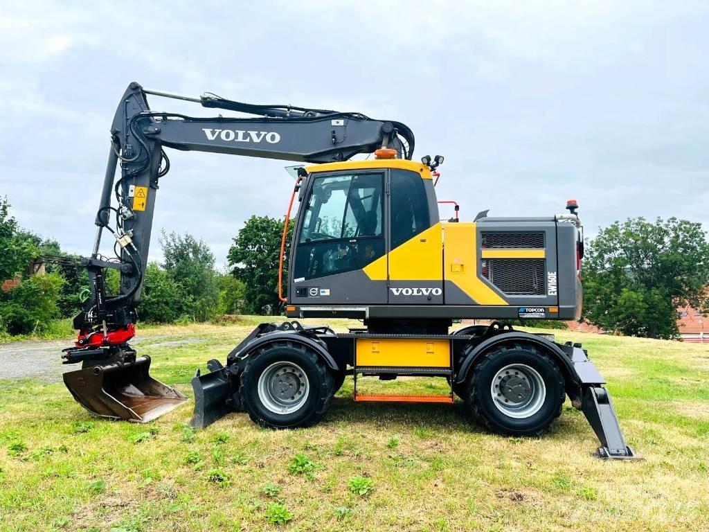 Volvo EW 160 E Gumikerekes kotrók