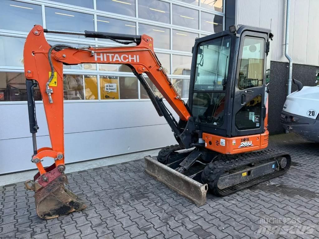 Hitachi ZX26U-6 CR Mini kotrók < 7t