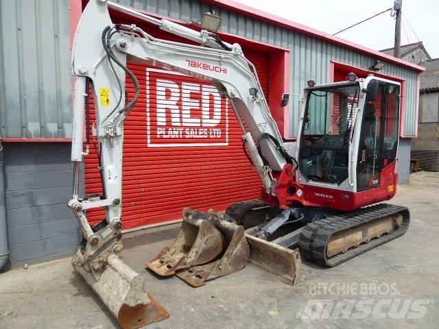 Takeuchi TB 260 Mini kotrók < 7t