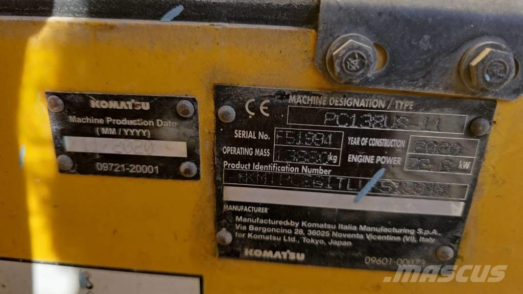 Komatsu PC 138 US-11 Lánctalpas kotrók