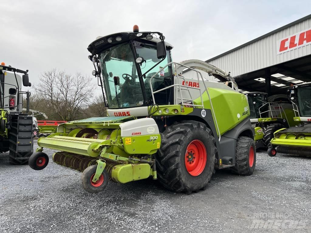 CLAAS Jaguar 860 Önjáró szecskázók