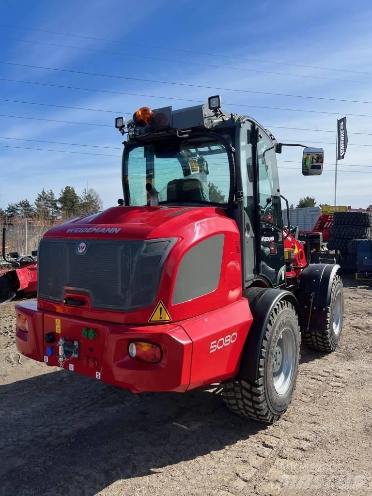 Weidemann 5080 Gumikerekes homlokrakodók