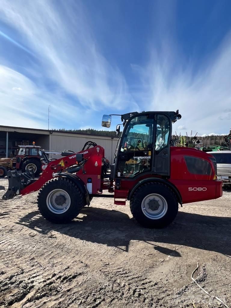 Weidemann 5080 Gumikerekes homlokrakodók