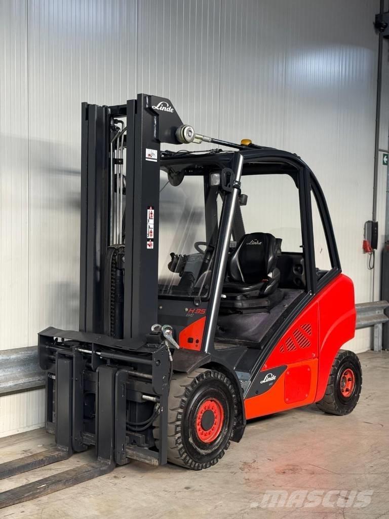 Linde H 35D-01 Elektromos targoncák