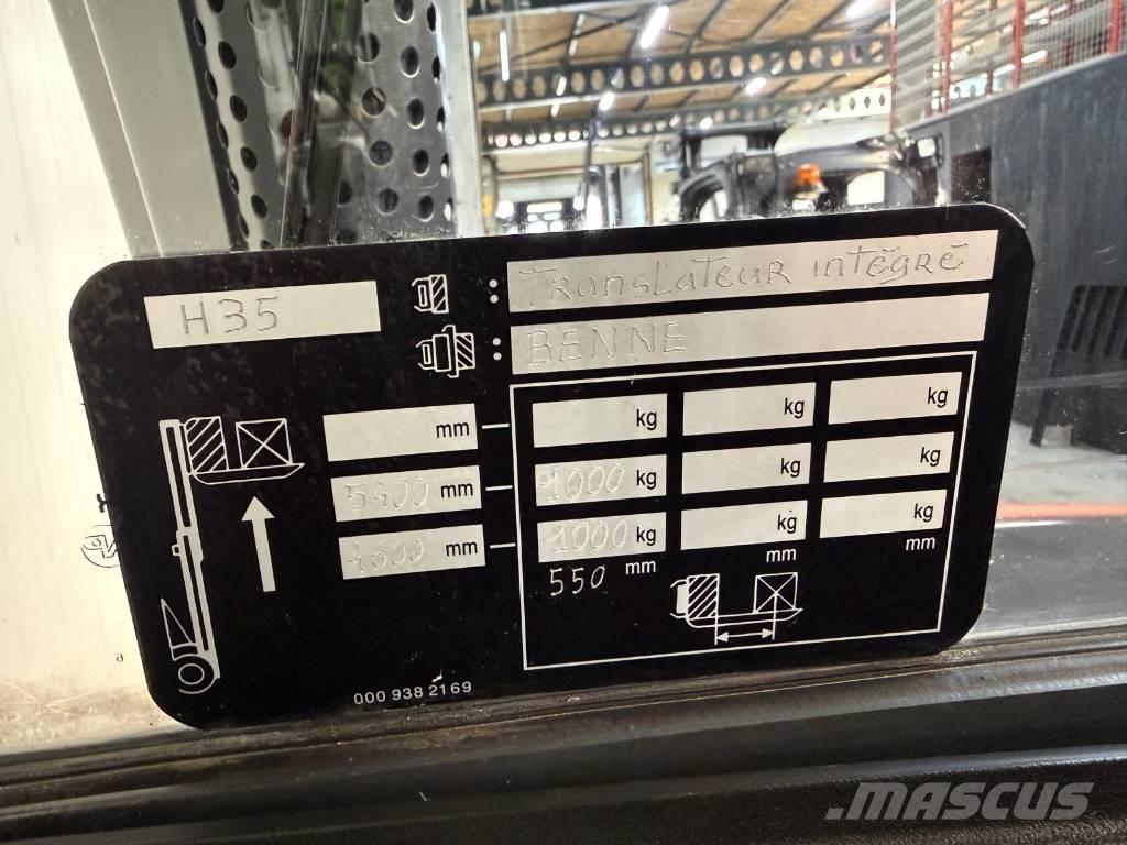 Linde H 35D-01 Elektromos targoncák