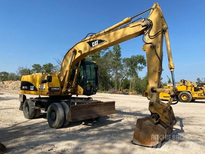 CAT M316C Gumikerekes kotrók