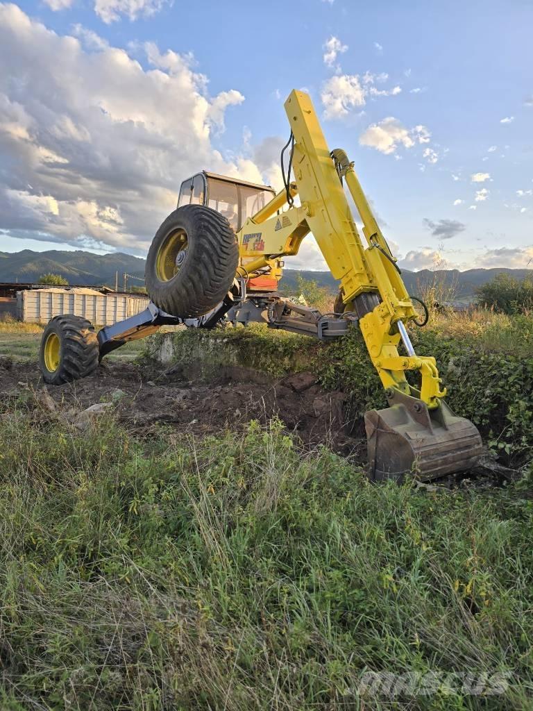 Menzi Muck A71 Gumikerekes kotrók