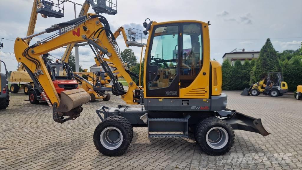 Wacker Neuson EW 65 Gumikerekes kotrók