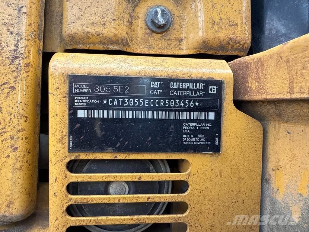 CAT 305.5 Mini kotrók < 7t