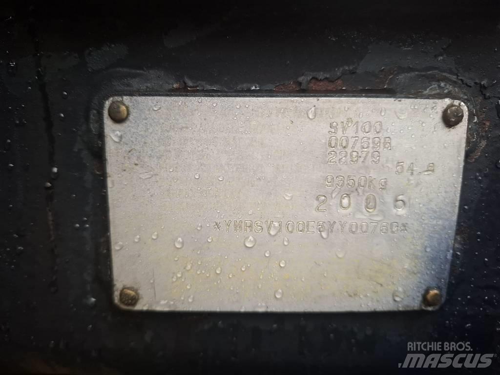 Yanmar SV 100 Közepes (midi) kotrók 7 t - 12 t