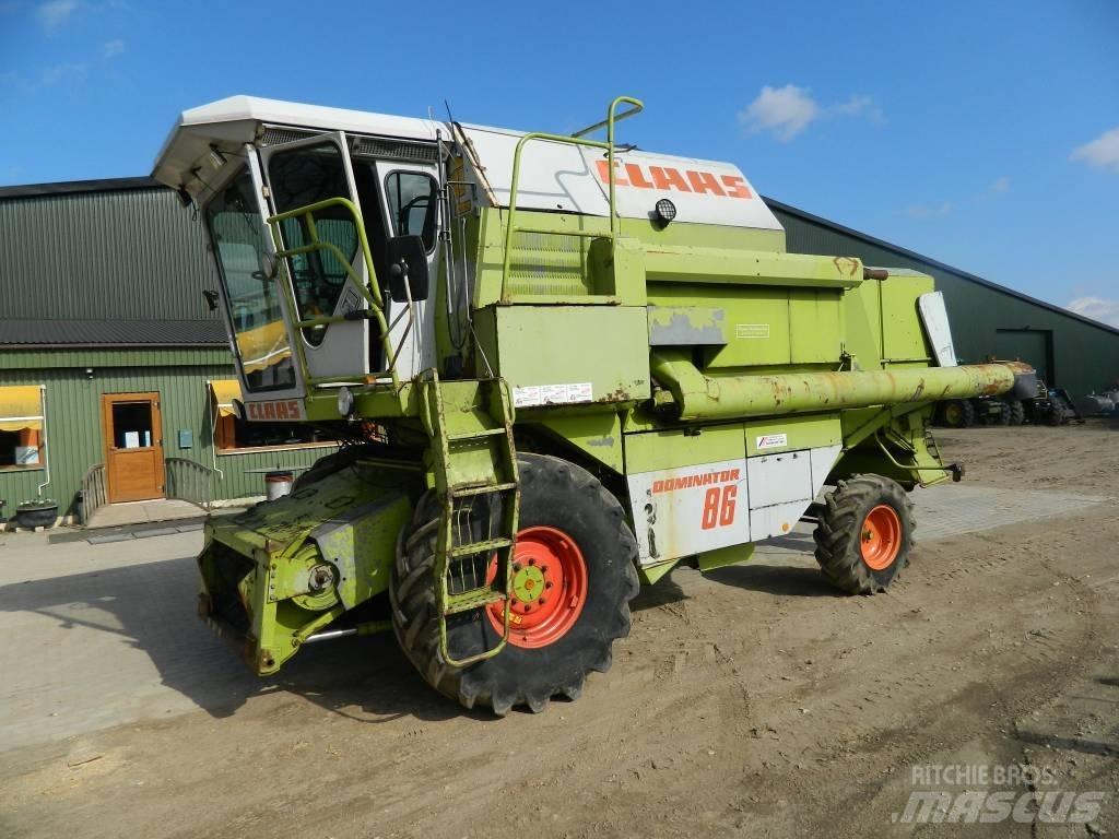 CLAAS Dominator 86 Kombájnok